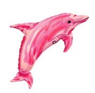 Jewel Pink Dolphin透明粉海豚   