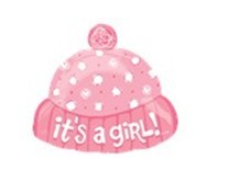 It's A Girl Hat女婴儿帽       