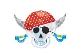 Pirate Party Skull海盗骷髅头 