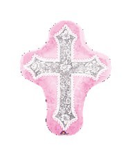 Tiny Blessing Pink Cross粉十字
