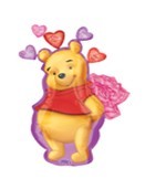 Pooh Valentine爱情维尼 