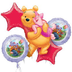 Big Pooh Hug维尼小猪气球束