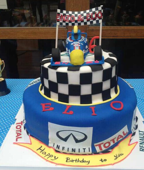 Racing cake赛车主题蛋糕